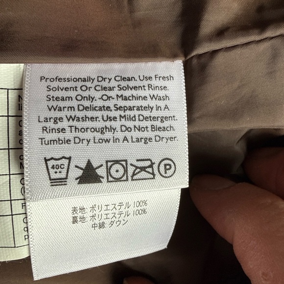 Brown Eddie Bauer Premium Goose Down Vest Women’s Size Small - Picture 4 of 10